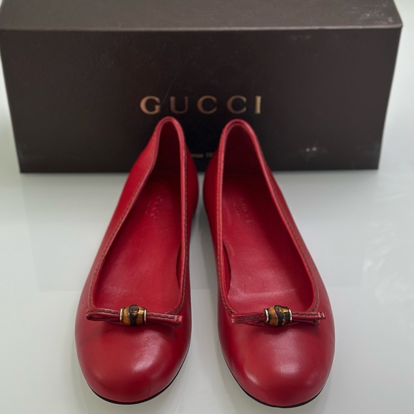 GUCCI Ballet Flats SZ 8.5 - Picture 2 of 4